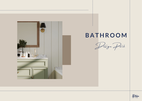 Your dream bathroom design, done-for-you, delivered instantly